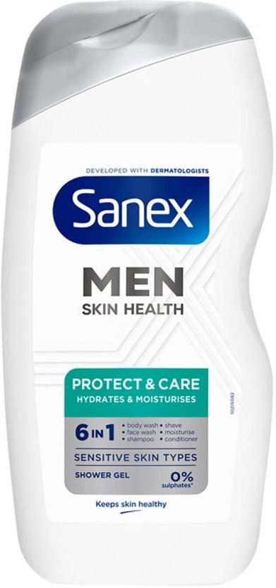 Sanex Men Skin Health Body Wash (12 x 500 ml)