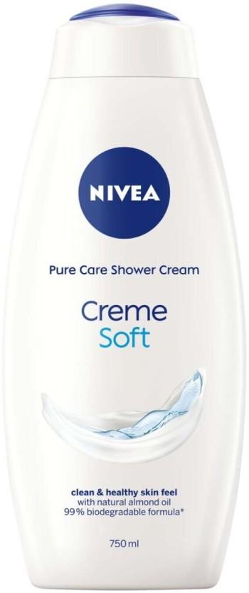 Nivea Pure Care Shower Soft Creme Body Wash (12 x 750 ml)