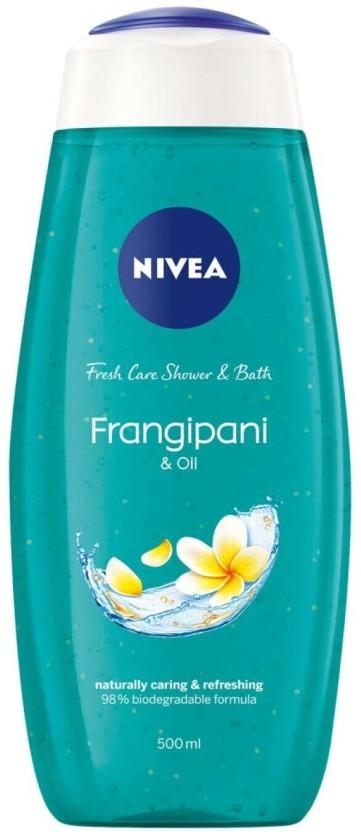 Nivea Fresh Care Frangipani & Oil Shower & Bath Body Wash (6 x 500 ml)