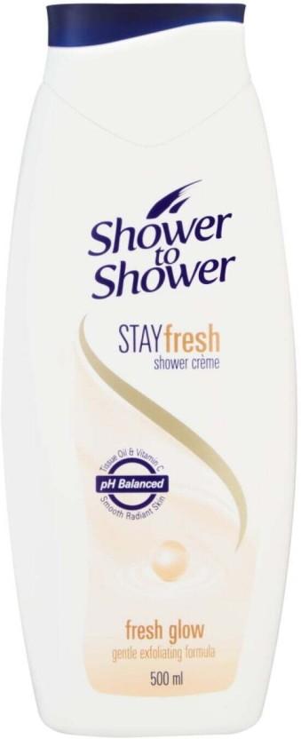 Shower To Shower Stay Fresh Creme Body Wash (500 ml)