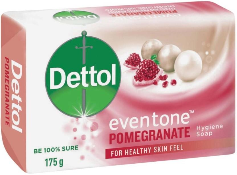Dettol Eventone Pomegranate Hygiene Soap Eventone (175 g)