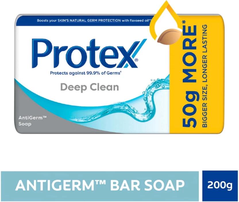 Protex Anti Germ Bar Soap Deep Clean (200 g)
