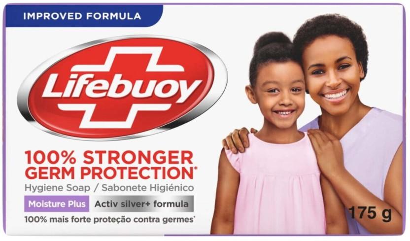 Lifebuoy Germ Protection Moisture Plus Hygiene Soap Germ Protection (6 x 175 g)