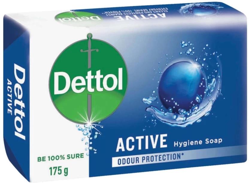 Dettol Active Hygiene Soap Sea Minerals and Ylang Ylang (12 x 175 g)