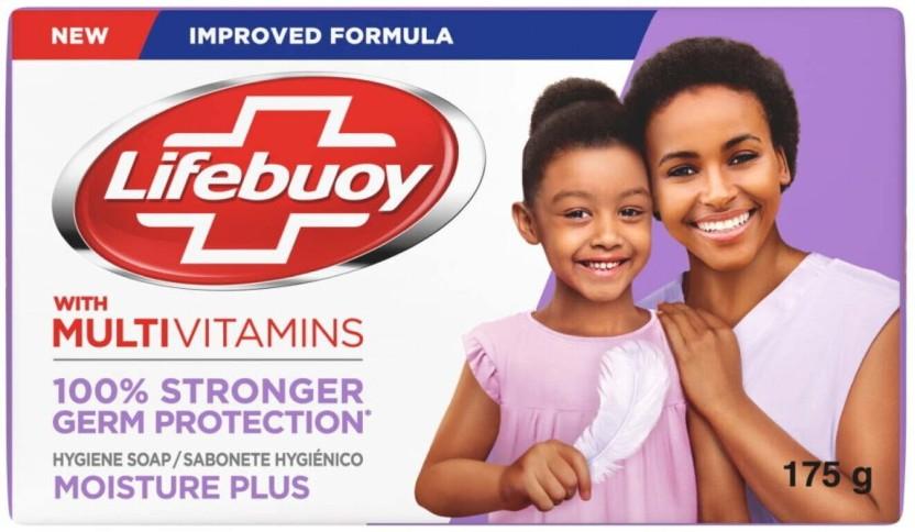 Lifebuoy Germ Protection Moisture Plus Hygiene Soap Germ Protection (175 g)