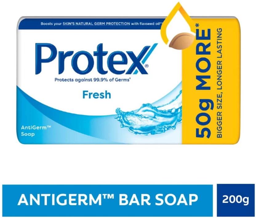 Protex Anti Germ Bar Soap Fresh (72 x 200 g)