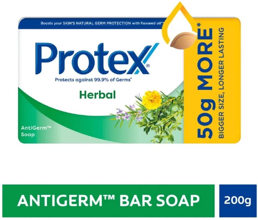 Protex Anti Germ Bar Soap Herbal (72 x 200 g)