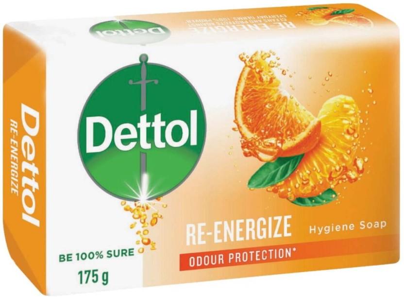 Dettol Re-Energize Soap Satsuma & Orange (12 x 175 g)