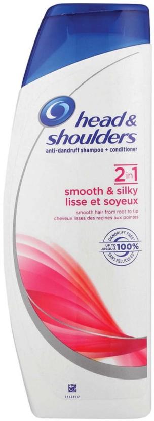 Head & Shoulders 2 In 1 Smooth Silky Anti Dandruff Shampoo Shampoo (400 ml)