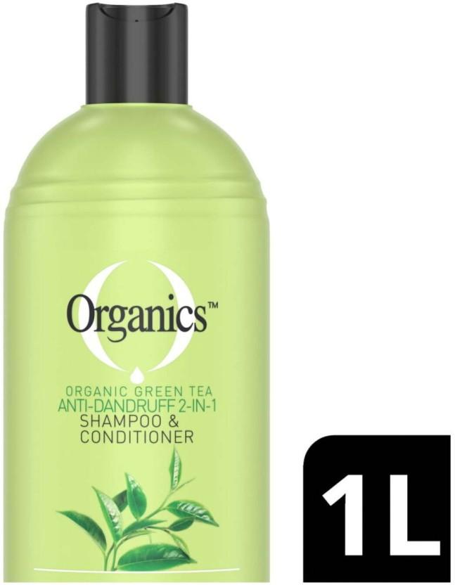Organics Green Tea 2in1 Anti Dandruff Shampoo & Conditioner Shampoo (1 L)