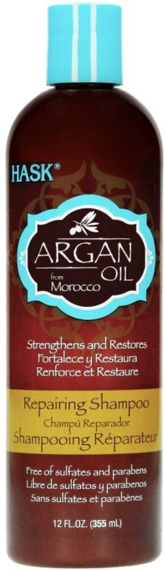 Hask Argan Oil Repairing Conditioner Shampoo (355 ml)