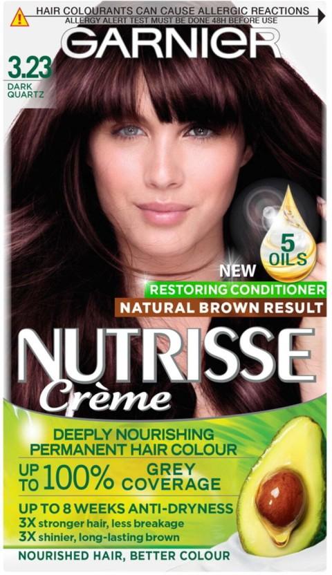 Garnier Nutrisse Creme 3.23 Dark Quartz , Brown