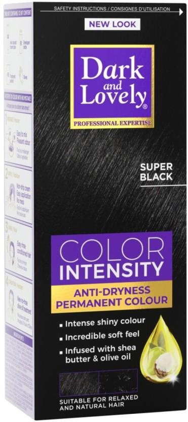 Dark & Lovely Anti-Dryness Permanent Hair Colour , Black