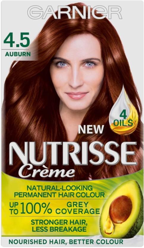Garnier Nutrisse Creme 4.5 Auburn , Black