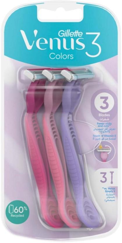Gillette Venus Simply 3 Colors Disposable Women