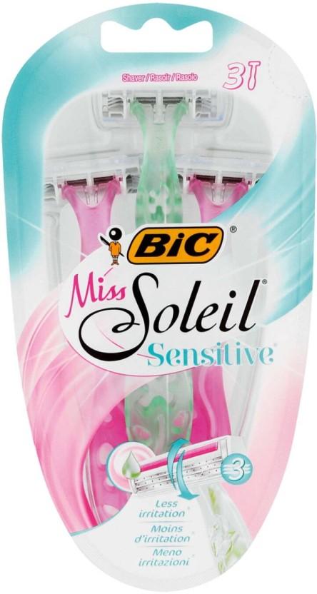 Bic Miss Soleil, Sensitive Women (Pack of 10)