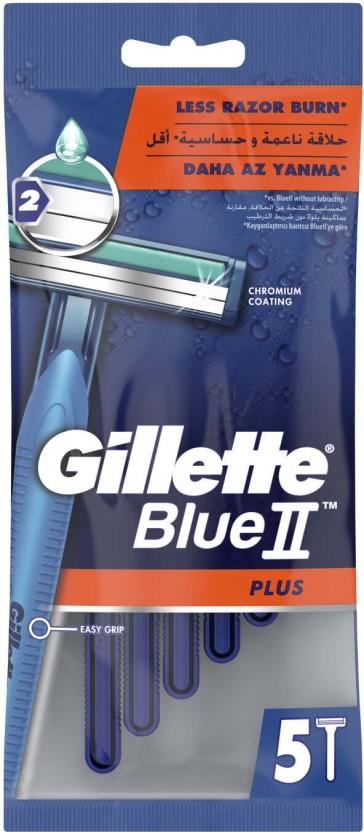 Gillette II Plus Men’s Disposable Razors Men (Pack of 24)