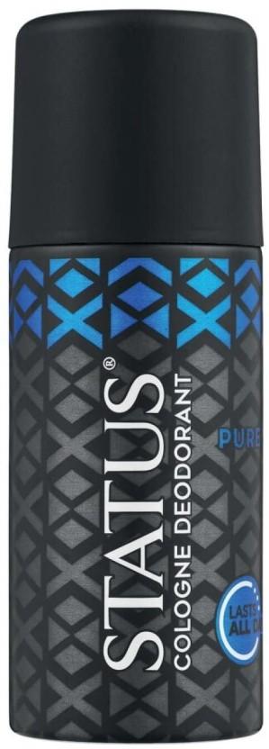 Status Cologne Deodorant Spray  -  For Men (130 ml, Pack of 6)