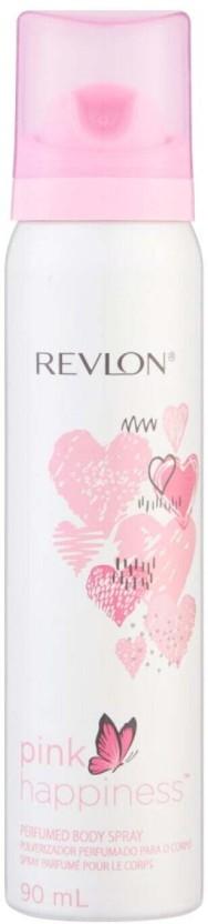Revlon Pink Happiness Body Spray  -  For Women (90 ml)