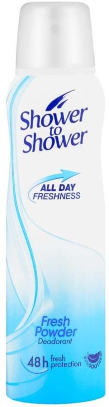 Shower To Shower Fresh Powder Deodorant Spray  -  For Women (150 ml)