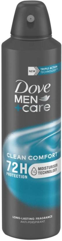 Dove Roll on Clean Comfort Deodorant Spray  -  For Men (150 ml)