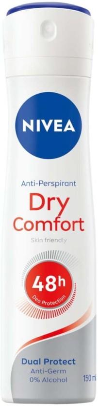 Nivea Dry Comfort Deodorant Spray  -  For Women (150 ml)