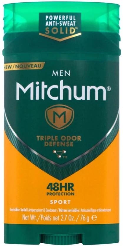 Mitchum Invisible Solid Deodorant | Men Sport Deodorant Spray  -  For Men (76 g, Pack of 6)