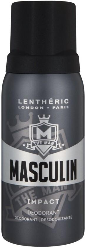 Lentheric Masculin Impact Deodorant Spray  -  For Men (150 ml)