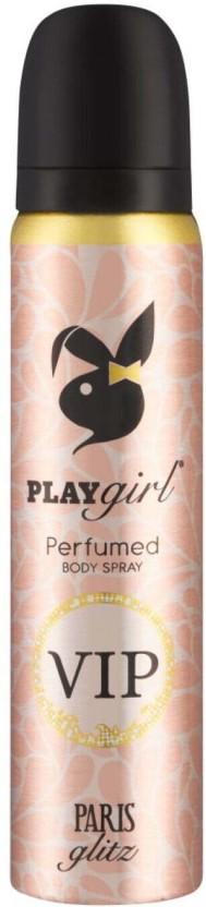 Playgirl VIP Paris Glitz Deodorant Spray  -  For Women (90 ml)