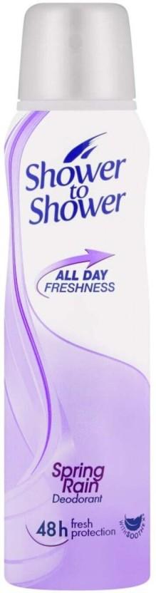 Shower To Shower Spring Rain Deodorant Spray  -  For Women (150 ml)