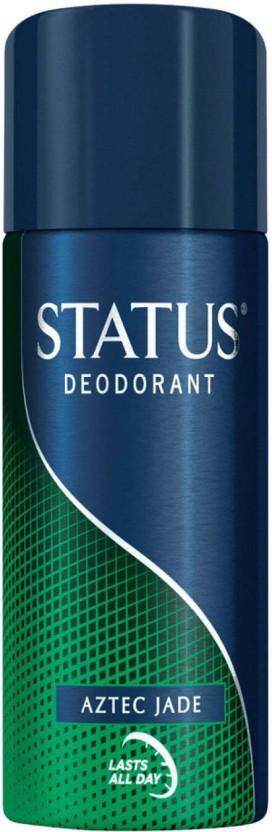 Status Aztec Jade Deodorant Spray  -  For Men (130 ml)