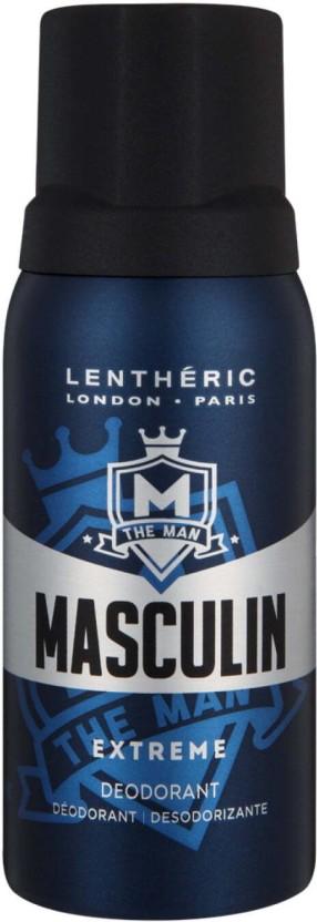 Lentheric Masculin Extreme Deodorant Spray  -  For Men (150 ml)