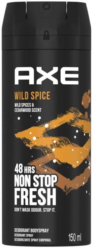Axe Deodorant Wild Spice Deodorant Spray  -  For Men (150 ml, Pack of 6)