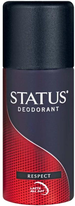 Status Respect Deodorant Spray  -  For Men (130 ml, Pack of 6)