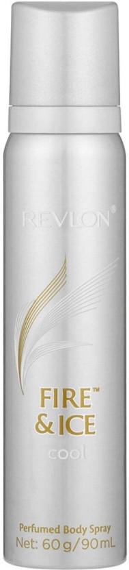 Revlon Fire & Ice Cool Body Spray  -  For Women (90 ml, Pack of 6)