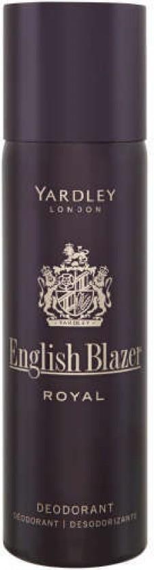 Yardley English Blazer Royal Deodorant Spray  -  For Men (750 ml, Pack of 6)