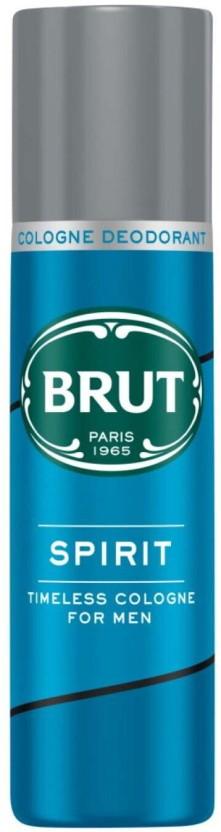 Brut Paris Spirit Deodorant Spray  -  For Men (120 ml, Pack of 6)