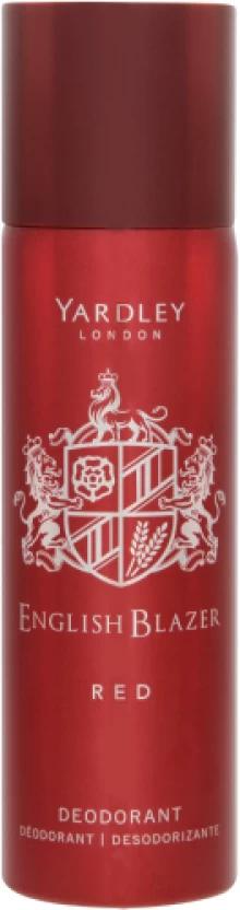 Yardley English Blazer Red Deodorant Spray  -  For Men (750 ml, Pack of 6)