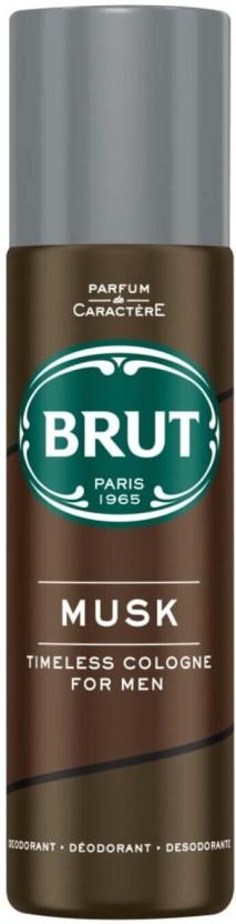 Brut Paris Musk Deodorant Spray  -  For Men (120 ml)