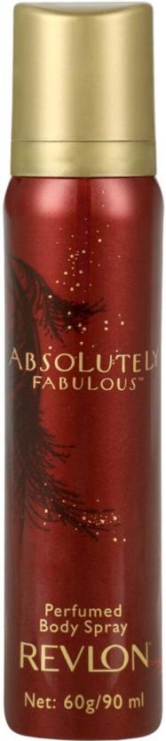 Revlon Absolutely Fabulous Deodorant Spray  -  For Women (90 ml)