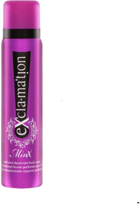 COTY Exclamation Minx Deodorant Spray  -  For Women (90 ml)