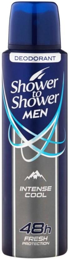 Shower To Shower Intense Cool Deodorant Spray  -  For Men (150 ml)