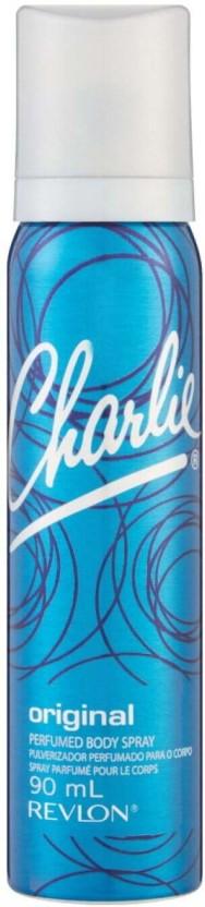 Revlon Charlie Original Body Spray  -  For Women (90 ml, Pack of 6)