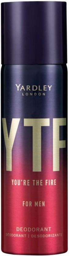 Yardley You're The Fire Deodorant Spray  -  For Men (125 ml)