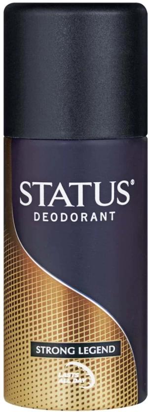 Status Strong Legend Deodorant Spray  -  For Men (130 ml, Pack of 6)