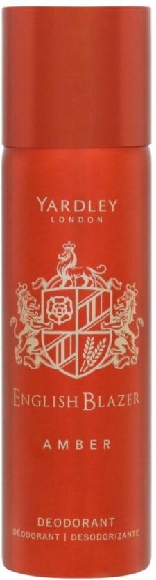 Yardley English Blazer Amber Deodorant Spray  -  For Men (125 ml)