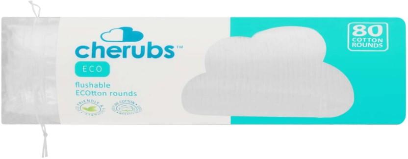 Cherubs Fine Earbuds Cotton Pads Cotton Ball Pad Bud For Men & Women (80Units)