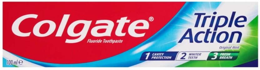 Colgate Triple Action Original Mint Toothpaste (100 ml, Pack of 1)