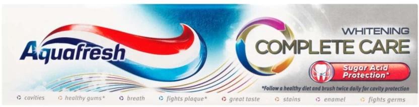 Aquafresh Complete Care Whitening Toothpaste (75 ml, Pack of 1)