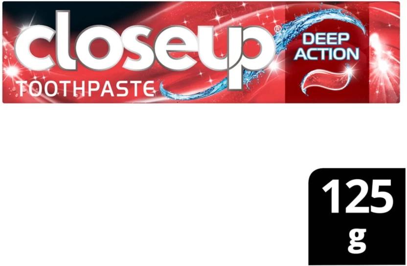 Close Up Deep Action Toothpaste (125 g, Pack of 6)